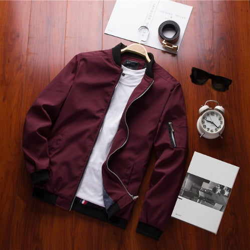 Jacket Casual Jacket Men's Baseball Uniform Youth Trend GO buy