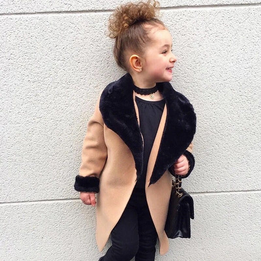 Coat Western fur collar coat GO buy