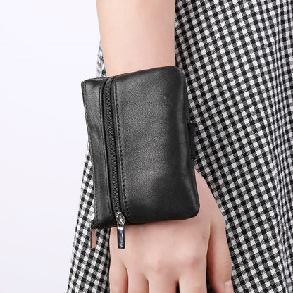 Wrist bag leather key case GO Buy