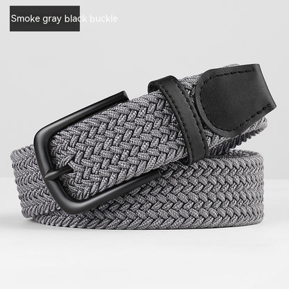 Woven Leather Belt Men's Pant Women's Jeans GO Buy