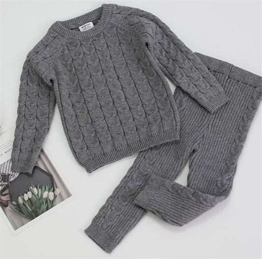 Kids Sweaters Baby Boy Girl Winter knit Sweater Pants GO buy