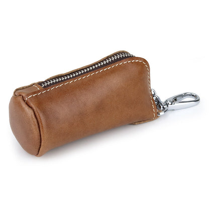 Multi Function Soft Leather Top Leather Car Key Bag GO Buy