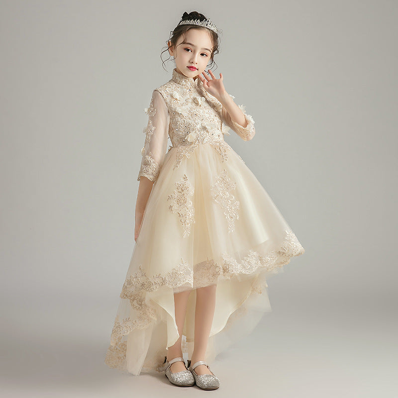 Children's Dress Princess Dress Girls Fluffy Gauze Flower GO buy