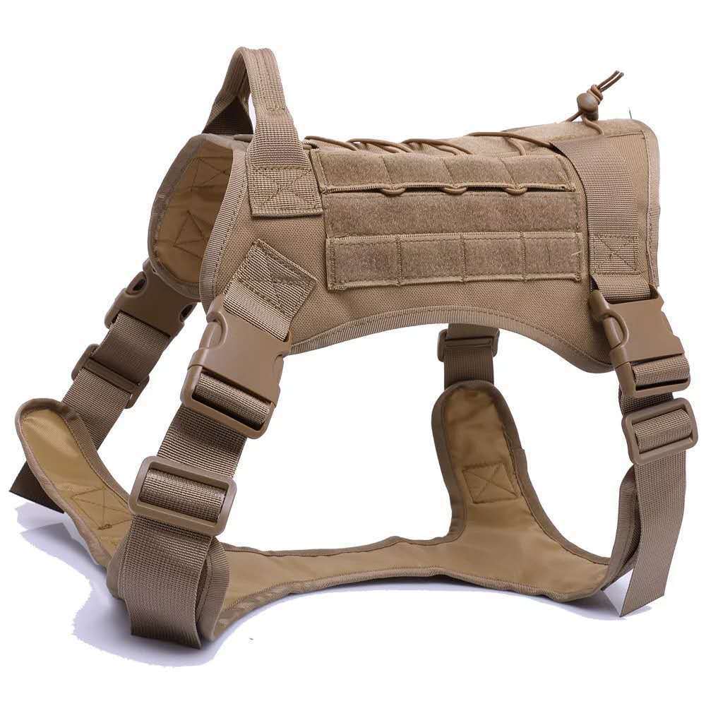 Military Tactical Dog Harness Service Working Pet Dog GO Buy