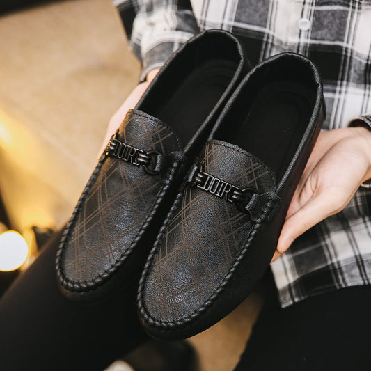 Lightweight Casual Leather Shoes With Soft Sole GO Buy