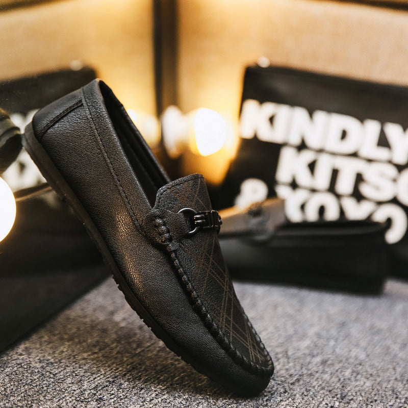 Lightweight Casual Leather Shoes With Soft Sole GO Buy
