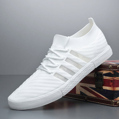 Summer Men''s Shoes Breathable Deodorant Small White Shoes GO Buy