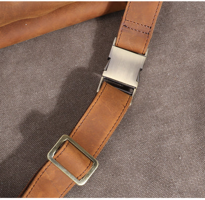 Multifunctional Waist Pack Cowhide Outdoor Riding GO Buy