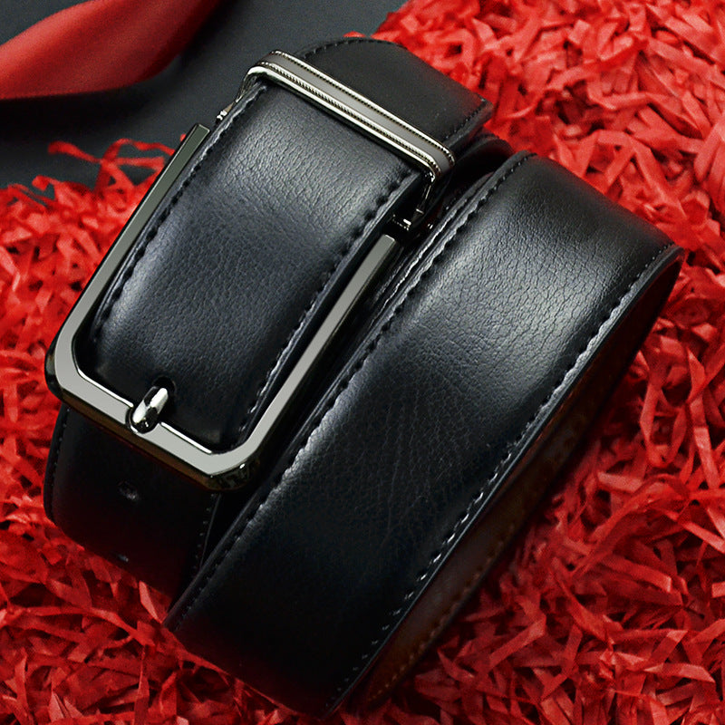 Men's leather casual belt GO Buy