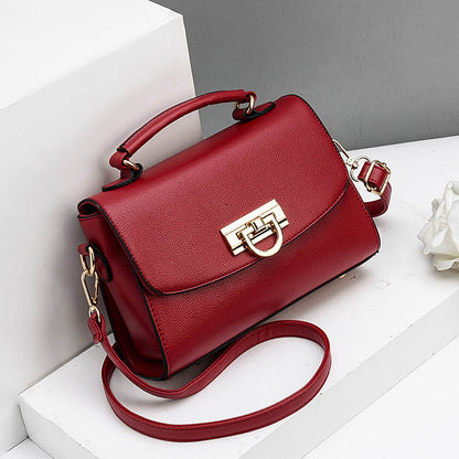 Single Shoulder Messenger Bag Simple Ladies Portable Small Square Bag GO Buy