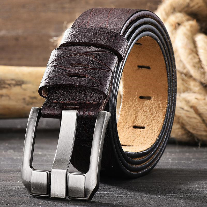 Versatile leather belt for men GO Buy