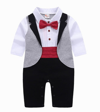 Boys' long-sleeved gentleman romper GO buy