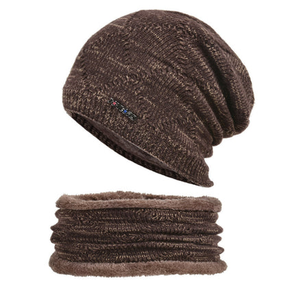 Biking Men's Two-piece Woolen Hat With Head And Ear Protection GO Buy