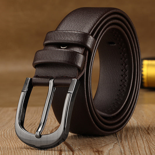 Hot explosion models men pin buckle belt belt belt belt men's casual fashion wholesale manufacturers GO Buy