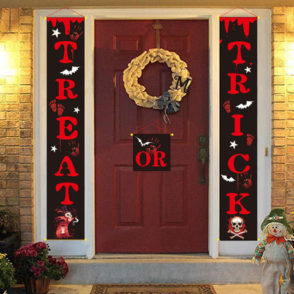 Halloween decoration outdoor banner halloween couplets GO buy