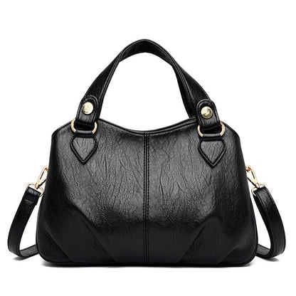 Multifunctional Handbag Sheepskin Stitching One-shoulder Messenger Bag GO Buy
