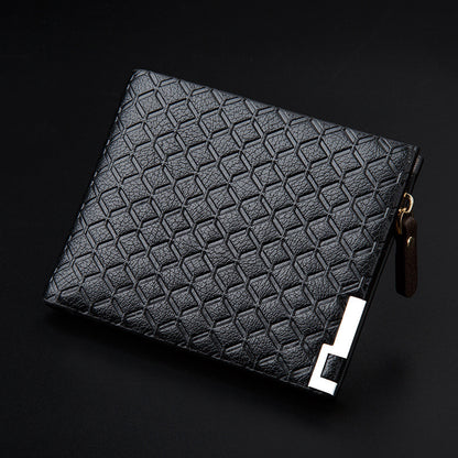 Multifunctional Zipper Business Youth Card Case Student Wallet GO Buy