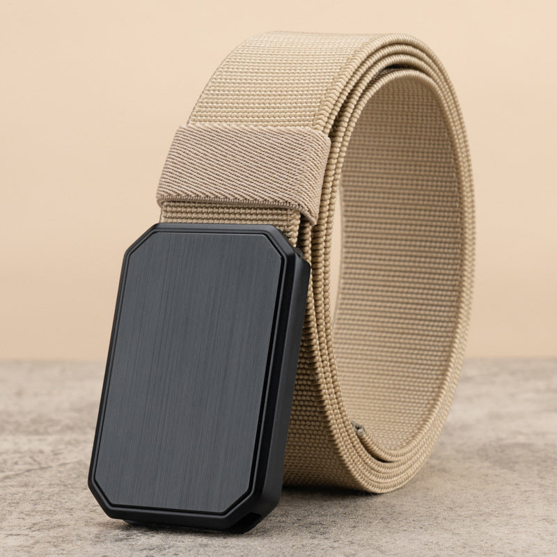 Canvas Belt Men's Automatic Buckle Tactical Military Training Belt GO Buy