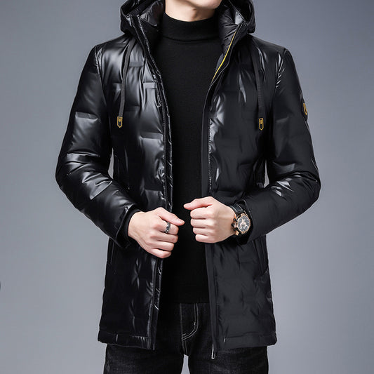 Casual Jacket Middle Aged Dad Winter Clothes Tide GO buy