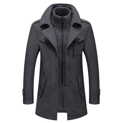 Cold-resistant Plus Cotton Woolen Men's Jacket GO Buy