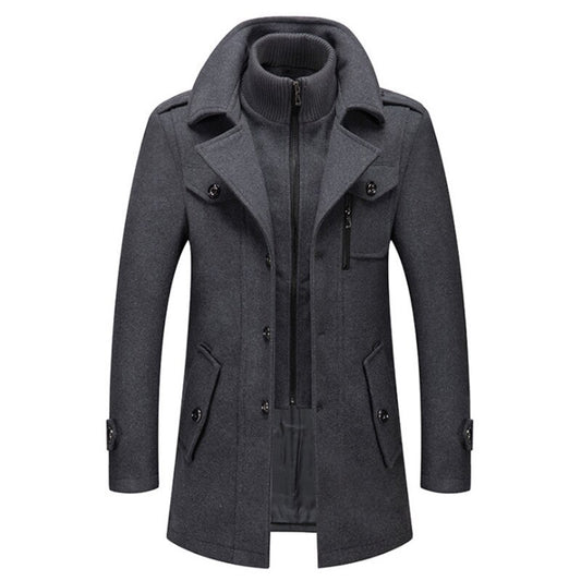 Cold-resistant Plus Cotton Woolen Men's Jacket GO Buy
