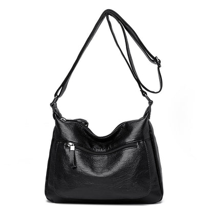 High Quality Soft Faced Large Capacity Women's One Shoulder Messenger Bag GO Buy