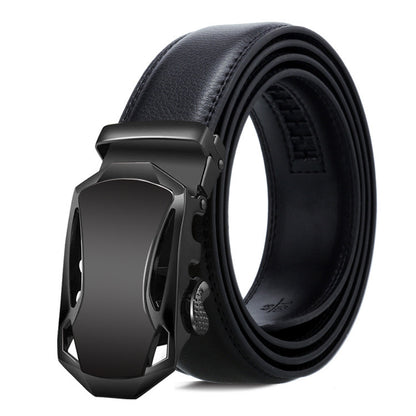 Men's Belt Automatic Buckle Business Trouser Belt GO Buy
