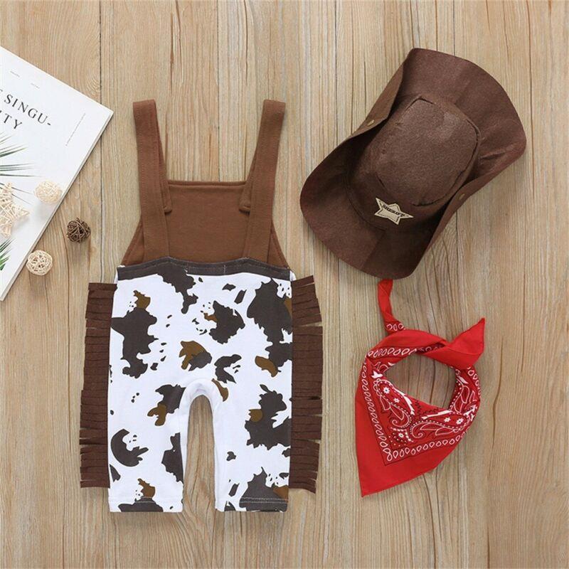 Boys And Girls Jumpsuit Hat Scarf Set GO buy