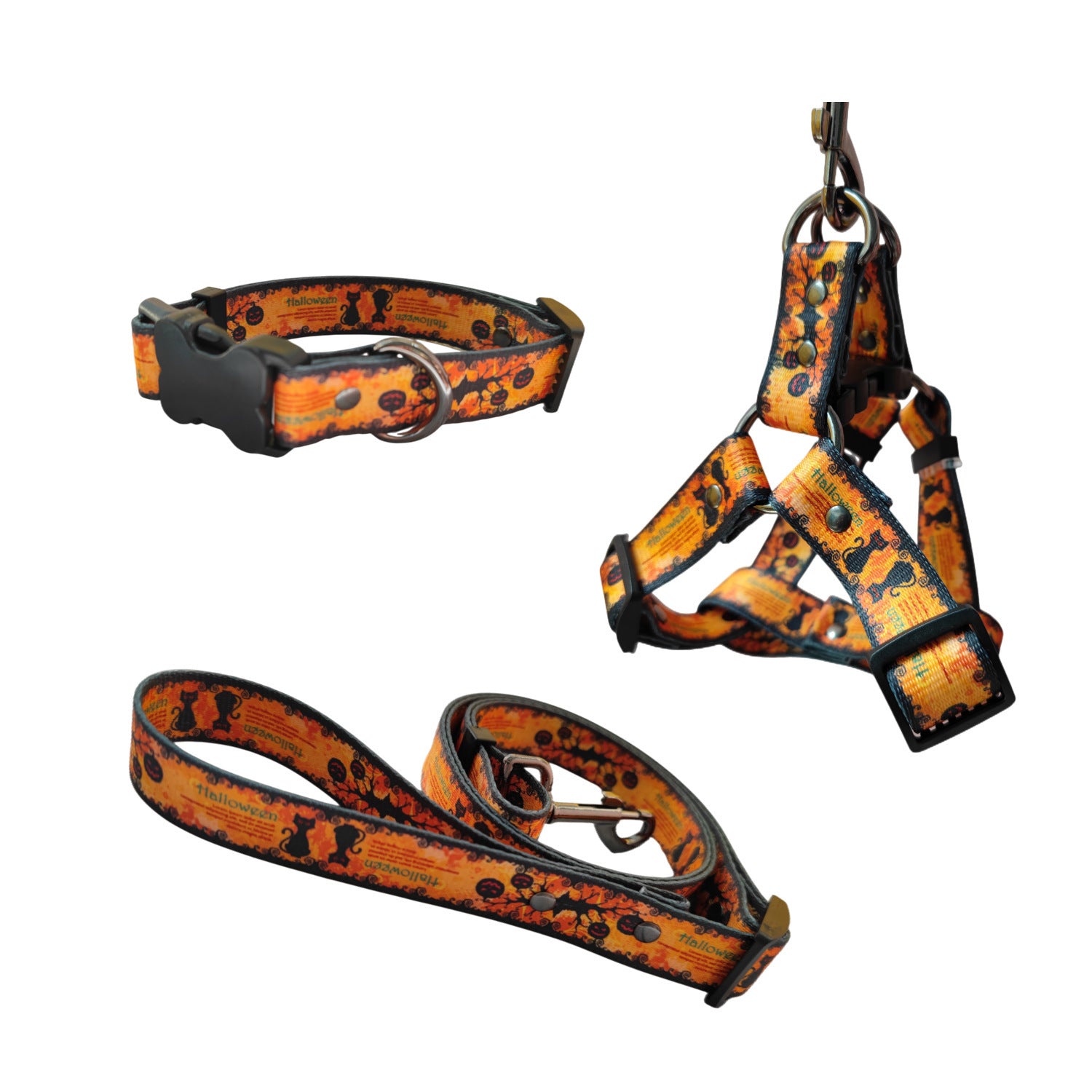 Pet Dog Print Leash Chest Harness GO Buy