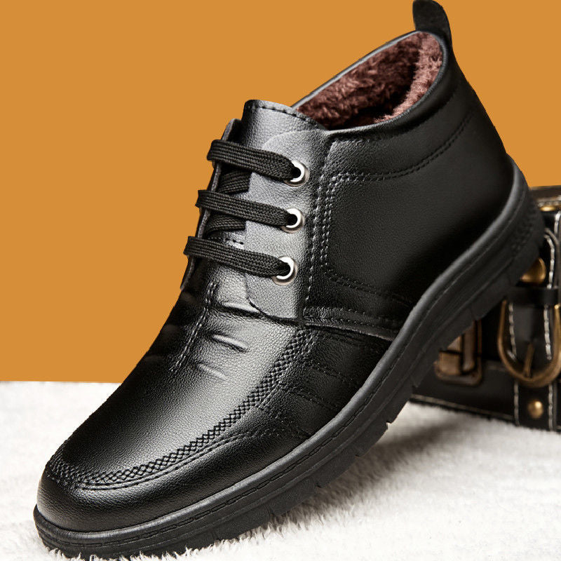 Plush and thick warm shoes for men GO Buy