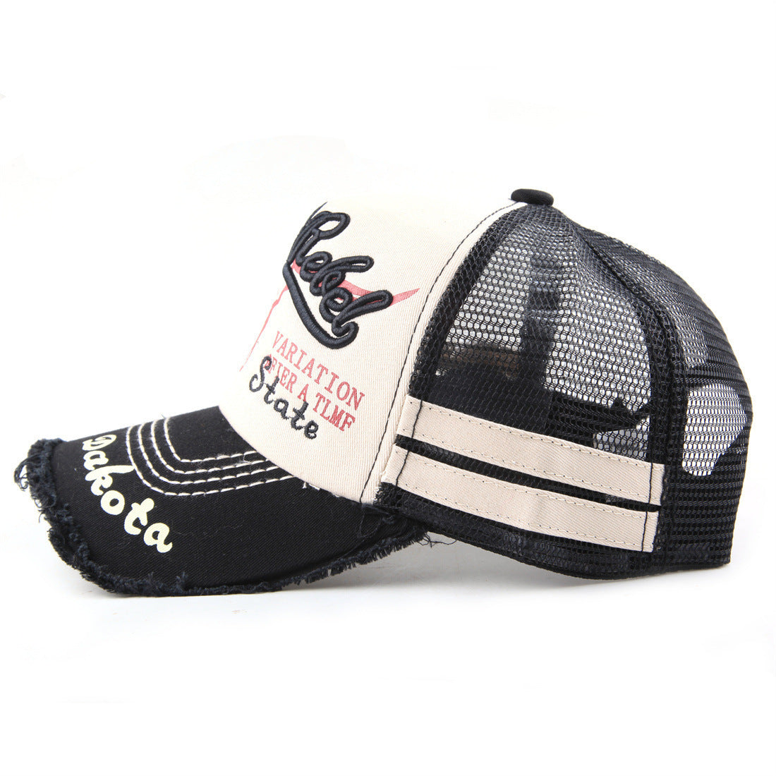 Women's Summer Washed Bull Head Embroidered Baseball Cap Gobuy Fashion