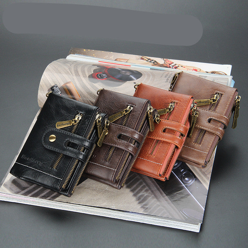 Vertical Casual Short Multifunctional Wallet GO Buy