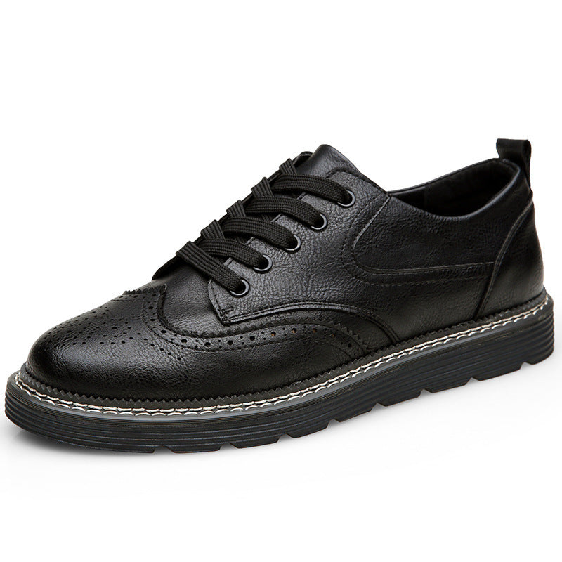 British Men's Business Casual Leather Shoes GO Buy