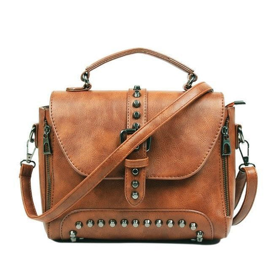 Women Vintage Leather Crossbody Handbags GO Buy