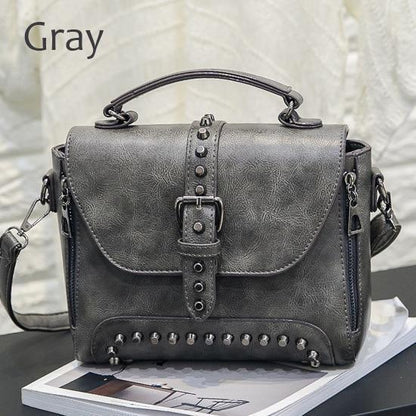 Women Vintage Leather Crossbody Handbags GO Buy
