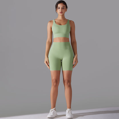 Beauty Back Cross Sports Underwear Fitness Yoga Wear Suit Gobuy Fashion