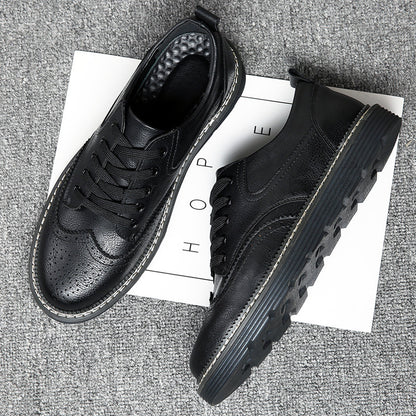 British Men's Business Casual Leather Shoes GO Buy
