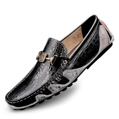 First Layer Cowhide Casual Shoes For Men Gobuy Fashion