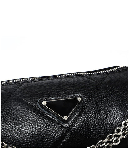 Fashion Chain Bag Embroidered Line Rhombus One Shoulder Messenger GO Buy