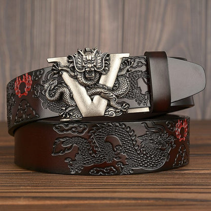 Men's leather belt GO Buy