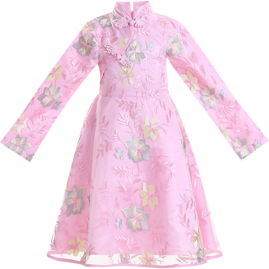 Girl cheongsam costume skirt GO buy