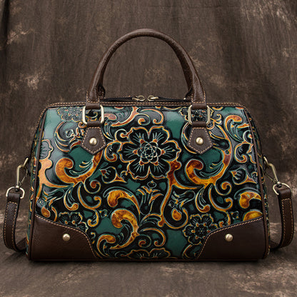 European And American New Head Leather Soft Leather Women's Pillow Bag GO Buy
