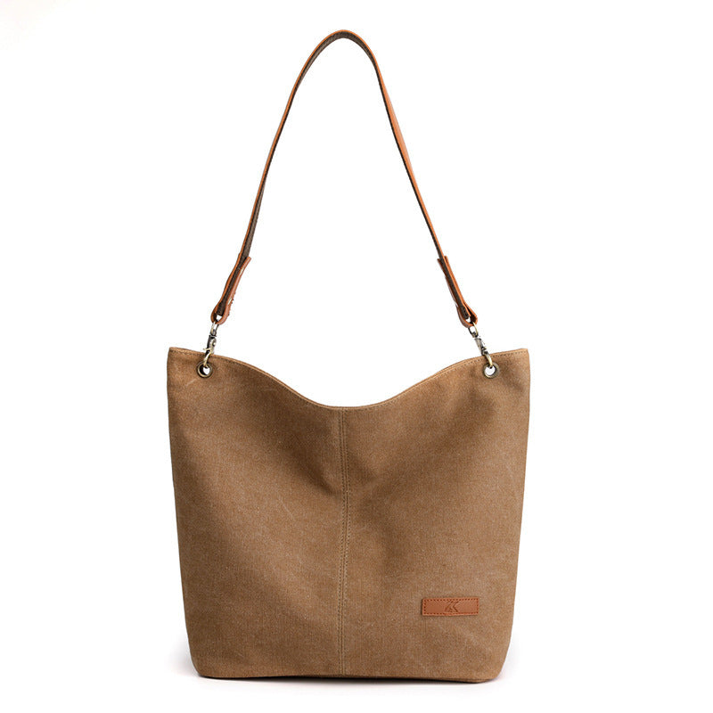 Women's Fashion Casual Canvas Shoulder Bag Large Capacity GO Buy