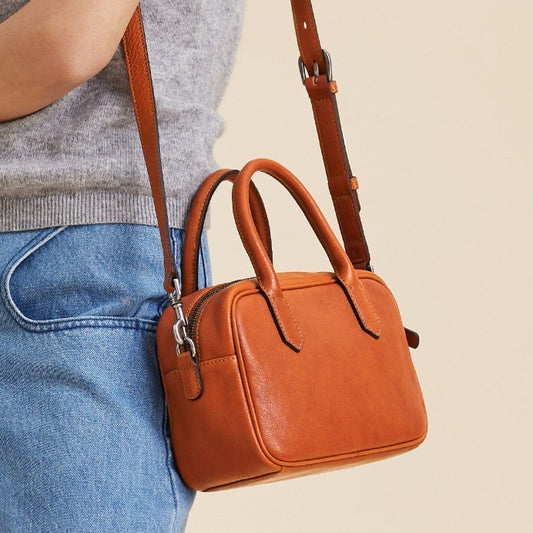 Bowling Bag Fashion Shoulder Messenger Handbag GO Buy