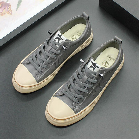 Soft Bottom Men's Casual Leather Shoes GO Buy