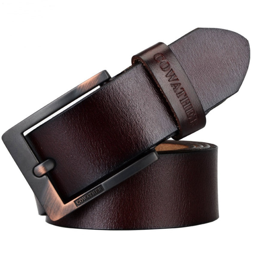 Men's leather belt GO Buy