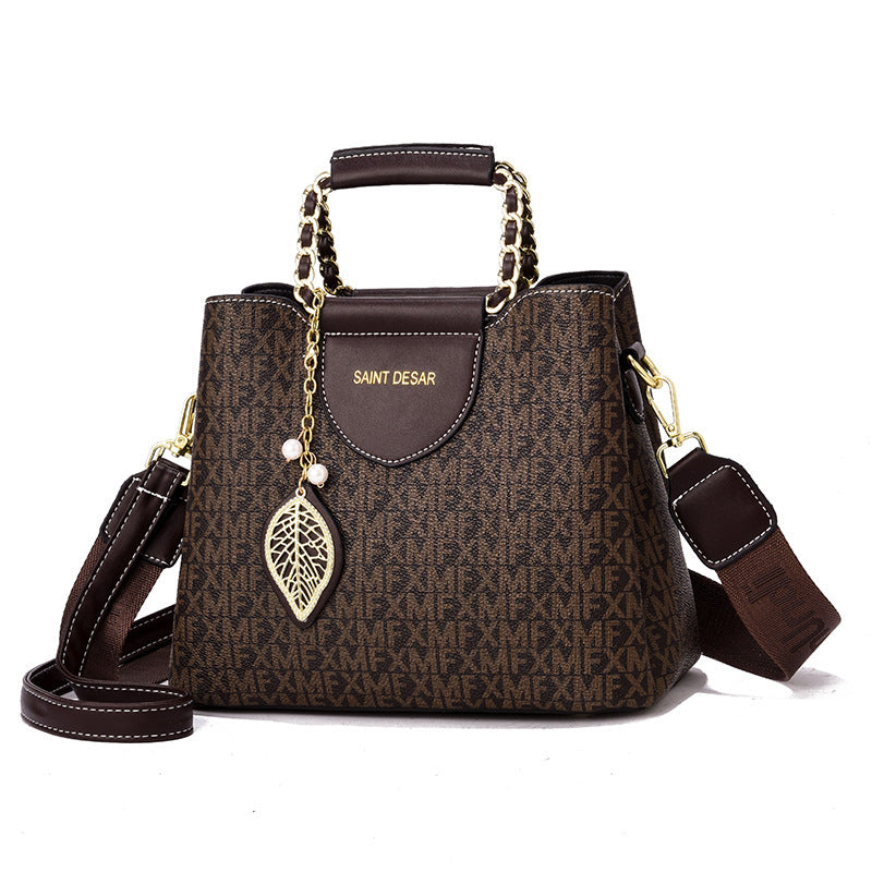 Women's Vintage Fashion Print Handbag GO Buy