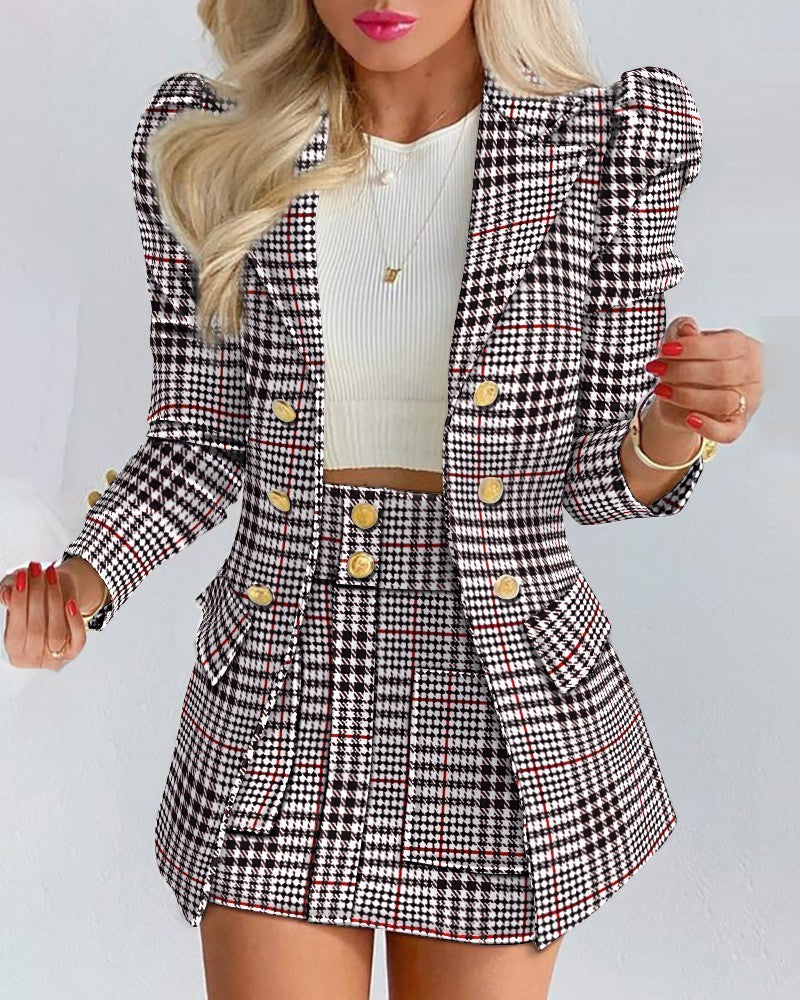 Fashion Solid Color Casual Suits Women's GO buy