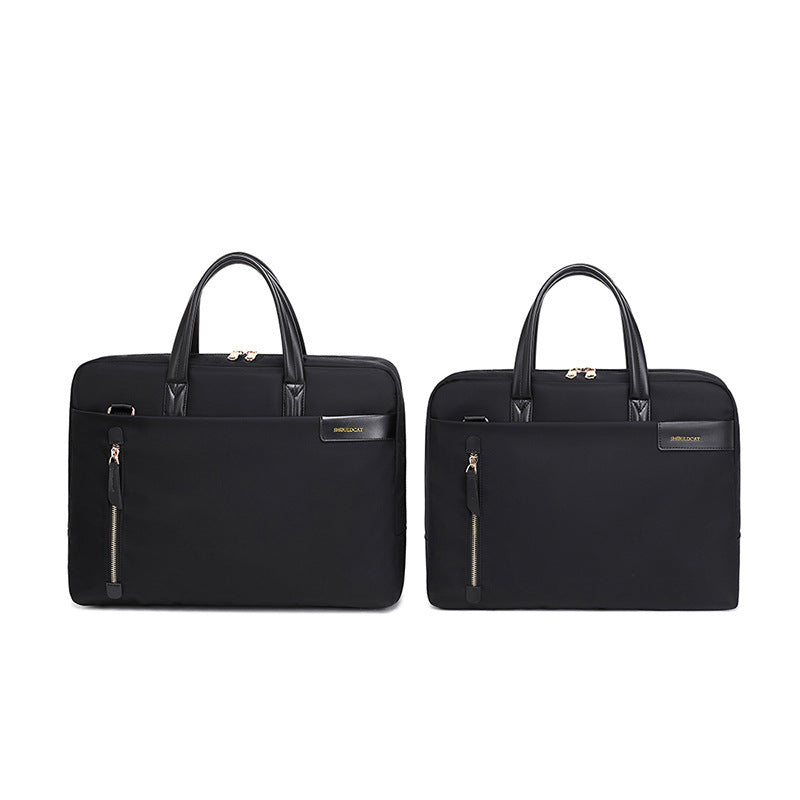 Business Women's Retro Briefcase Nylon Laptop Bag GO Buy