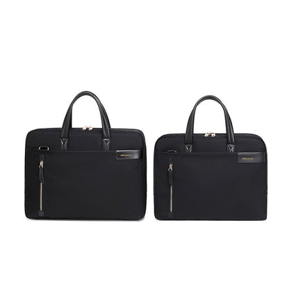 Business Women's Retro Briefcase Nylon Laptop Bag GO Buy